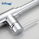 Смеситель для кухни Frap F6052 с выдвижным изливом, хром - изображение 5