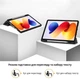 Чехол для планшета BeCover Flexible TPU Mate для Xiaomi Redmi Pad 2 Pro 12.1" с креплением для стилуса Grey (BC_715608) - изображение 4