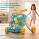 Ходунки детские Sobebear YL 622 телефон, звук, музыка, звуки животных, шестерни, пальчиковые игры, сортер, регулировка высоты Зеленый - изображение 1