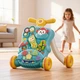 Ходунки детские Sobebear YL 622 телефон, звук, музыка, звуки животных, шестерни, пальчиковые игры, сортер, регулировка высоты Зеленый - изображение 13
