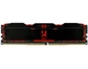Оперативная память DDR4 16 Gb (3200 MHz) GOODRAM IRDM X Black (IR-X3200D464L16SA/16G) - изображение 1