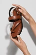 Босоножки женские 37 цвет темно-коричневый YUKI ЦБ-00288595 - изображение 1