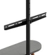 Підлогова стійка для телевізора 43-65" OfficePro TVS226, Black/Walnut - зображення 3