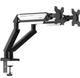 Кронштейн настільний для двох моніторів 17-32" AndaSeat Stealth II Duo, Black/White (AD-W-A6D-2S-BW) - зображення 3
