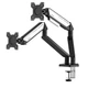 Кронштейн настільний для двох моніторів 17-32" AndaSeat Stealth II Duo, Black/White (AD-W-A6D-2S-BW) - зображення 5