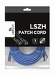 Патч-корд 30 м, S/STP, Blue, Cablexpert, Cat.6a, Cu, LSZH (PP6A-LSZHCU-B-30M) - зображення 3
