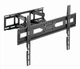 Настенное крепление для ТВ 37-80", Gembird, Black, наклонно-поворотное (WM-80ST-03) - изображение 1