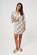 Нічна сорочка жіноча великих розмірів BARWA garments 349 2XL Оливкова (2110003495142) - изображение 2