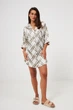 Нічна сорочка жіноча великих розмірів BARWA garments 349 XL Оливкова (2110003494145) - изображение 4