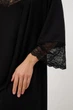 Халат жіночий літній BARWA garments 0389 L Чорний (2110003893016) - зображення 10