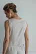 Рубашки Forli Топ на запах из льна Band XL/XXL Бежевый LN0091-69-70_XL/XXL - изображение 4