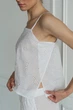 Пижама Forli Комплект с вышивкой топ с брюками Demure XS/S Молочный HL0089-09-79_XS/S - изображение 5