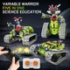 Конструктор робот програмований STEM-робот 5 в 1 Robots Variable Warrior з пультом і додатком робот-трансформер для дітей на радіокеруванні, 705 деталі - зображення 3