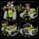 Конструктор робот програмований STEM-робот 5 в 1 Robots Variable Warrior з пультом і додатком робот-трансформер для дітей на радіокеруванні, 705 деталі - зображення 4