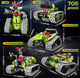 Конструктор робот програмований STEM-робот 5 в 1 Robots Variable Warrior з пультом і додатком робот-трансформер для дітей на радіокеруванні, 705 деталі - зображення 5