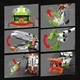 Конструктор робот програмований STEM-робот 5 в 1 Builder PRO з пультом і додатком робот-трансформер для дітей на радіокеруванні, 539 деталі - зображення 4