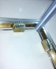 Душевая кабина без поддона Koer SR SC10-90x90x195-TR-12 прозрачное стекло Easy Clean 6мм, матовое золото (KR5943) - изображение 13
