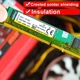 Термостійкий скотч Kapton 20 мм х 33 м, товщина 0.05мм, поліамідна стрічка до 200 °C, каптонова стрічка, коричневий - зображення 6