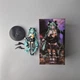 Коллекционная аниме фигурка статуэтка Хацунэ Мику Little Devil Dark Angel, с енотом, 18 см, PVC, подарок, с коробкой, сувенир - изображение 8