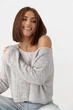Кофта - паутинка из букле Lurex Серый One Size (6337) - изображение 2
