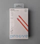 Кабель Proove AirLine Type-C to Type-C (CCAI60002218), 60W, 3A, 1 м, 480 Мбіт/c, плоский ультра тонкий, flat, помаранчевий - зображення 9