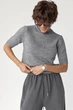 Женская вязаная американка Lurex Серый One Size (251113) - изображение 5