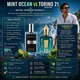 Чоловіча парфумована вода Yodeyma Mint ocean з ароматом крижаної м’яти,коріандр,морські ноти,білий мускус, кедр ( Torino 21 Xerjoff) 50 мл - изображение 4