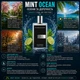 Чоловіча парфумована вода Yodeyma Mint ocean з ароматом крижаної м’яти,коріандр,морські ноти,білий мускус, кедр ( Torino 21 Xerjoff) 50 мл - изображение 6