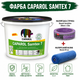Интерьерная шелковисто-матовая высококачественная латексная краска Caparol Samtex 7 E.L.F. B1 10 л + малярная лента BEOROL 33 м + валик Beorol 25 см - изображение 1