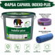 Интерьерная краска экстра класса Caparol Indeko-plus B1 белый 10 л + малярная лента BEOROL 33 м + валик Beorol 25 см - изображение 1