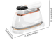 Отпариватель Hand Steamer 4 в 1 для одежды, ручной - изображение 6