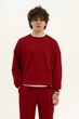 Свитшот оверсайз мужской Bordo 2XL - изображение 1