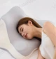 Ортопедическая подушка Memory Foam 65×50×23 см для ног и шеи розовая — эргономичная, с эффектом памяти, KT8001213 - изображение 6