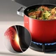 Каструля 20 см зі скляною кришкою, червоний Fusiontec Mineral Pro WMF - зображення 2