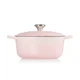 Круглая кастрюля 2,4 л розовая Shell Pink Le Creuset - изображение 2