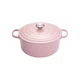 Кастрюля / жаровня с крышкой 20 см, Chiffon Pink Le Creuset - изображение 1