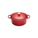 Кастрюля / жаровня 16 см, вишневая Le Creuset - изображение 1