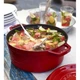 Кокот круглий 24 см, вишневий Staub - зображення 2