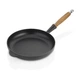 Сковорода 24 см з деревяною ручкою, чорний Le Creuset - зображення 1