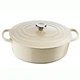 Гусятница / жаровня з кришкою 27 см, перловий Le Creuset - зображення 1