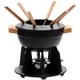 Набір для фондю на 6 персон, 2,1 л, чорний Le Creuset - зображення 1