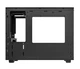 Корпус Deepcool CH160 PLUS, Black, без БЖ, Mini Tower, MicroATX / Mini ITX, 1xType-C / 2xUSB 3.0, макс. CPU - 164 мм / GPU - 342 мм, бічна панель із загартованого скла (R-CH160-BKNGM0-G) - изображение 6