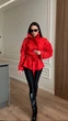 Тренч 1314с1525 красный one size - изображение 3