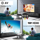 DVD-програвач Toioik DVP-508 Mini HDMI Full HD 1080p, All Region, USB, AV, пульт дистанційного керування, компактний, чорний - зображення 7