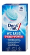 Таблетки для бачка та унітазу Denkmit WC reiniger tabs 3в1, уп/16шт - зображення 1