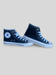Кеды для мальчиков высокие с вышивкой Converse черные 37 - изображение 5