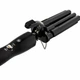 Тройная плойка для волос PRO Mozer Mz-6621, 180-210°С, 16мм, три волны для завивки волос, керамическое покрытие, черная - изображение 2