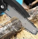 Аккумуляторная мини пила электрическая Electric chain saw, 8 дюймов, в кейсе + 2 аккумулятора 48V, для сада и дачи, голубая - изображение 2