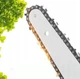 Аккумуляторная мини пила электрическая Electric chain saw, 8 дюймов, в кейсе + 2 аккумулятора 48V, для сада и дачи, голубая - изображение 8