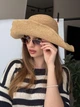 Соломʼяний жіночий капелюх з рафії One Size - зображення 6